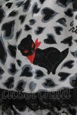 画像5: metamorphose / ハートヒョウ柄スカート Free グレー H-25-03-18-033-ME-SK-NS-ZH (5)