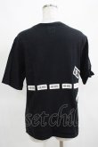 画像3: PINK HOUSE / パッチワークTシャツ Free ブラック H-25-03-18-063-LO-TS-NS-ZH (3)