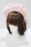 画像1: metamorphose / ピンクレモネードフリルカチューシャ  ピンク H-25-03-18-078-ME-AC-NS-ZH (1)