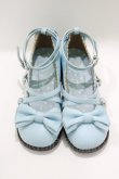 画像1: Angelic Pretty / Tea Partyシューズ L サックス H-25-03-18-084-AP-SH-NS-ZH (1)