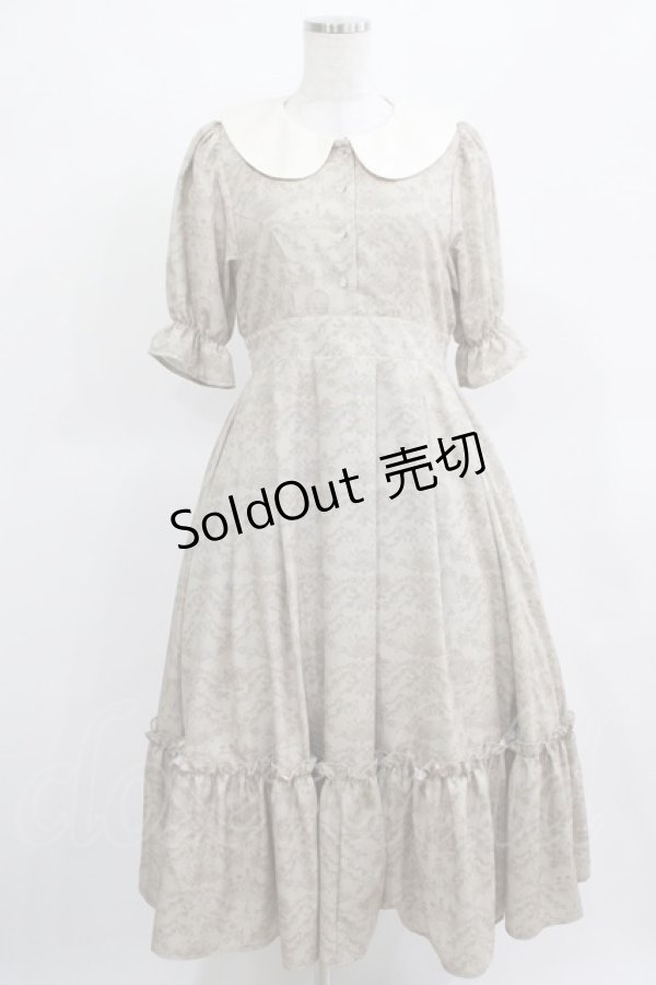 画像1: m petit by misako / NINA’Sコラボトワルドジュイワンピース S ベージュ H-25-03-18-014-LO-OP-NS-ZH (1)