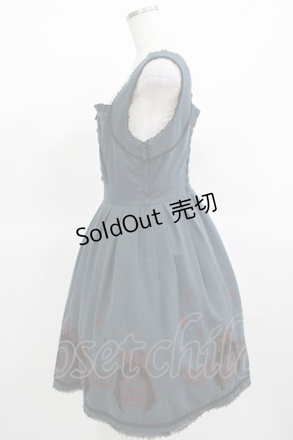 画像2: BPN / サーカス刺繍ワンピース M グリーン H-25-03-18-002-GO-OP-NS-ZH (2)