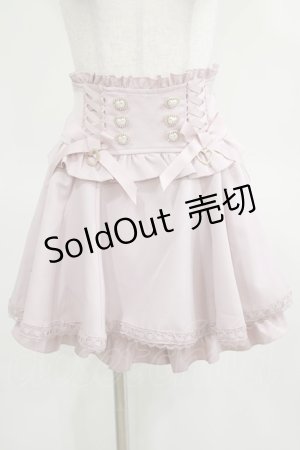 画像: LIZ LISA / レースアップサスペンダー付スカパン Free ピンク H-25-03-18-025-LO-PA-NS-ZH