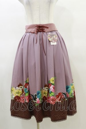画像: axes femme POETIQUE / ディズニー バンビ/スカート M ピンク H-25-03-19-045-AX-SK-NS-ZH
