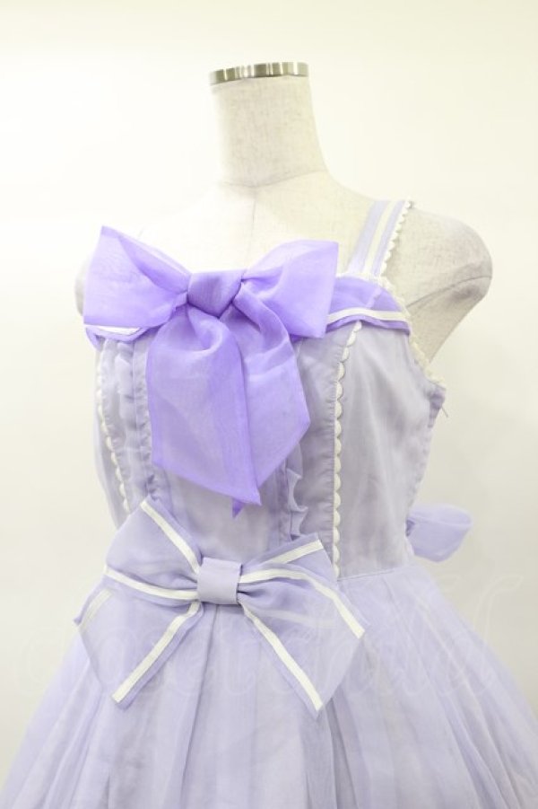画像4: Angelic Pretty / シャーベットマリンジャンパースカート Free ラベンダー H-25-03-19-054-AP-OP-NS-ZH (4)