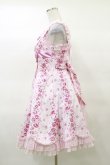 画像3: Angelic Pretty / レディローズ後ろフリルジャンパースカート Free ピンク H-25-03-19-056-AP-OP-NS-ZH (3)