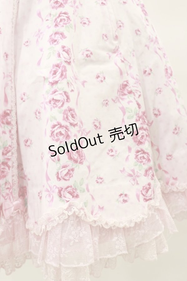 画像5: Angelic Pretty / レディローズ後ろフリルジャンパースカート Free ピンク H-25-03-19-056-AP-OP-NS-ZH (5)