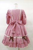 画像2: Angelic Pretty / Petit Gingham Heartワンピース Free レッド H-25-03-19-065-AP-OP-NS-ZH (2)