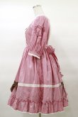 画像3: Angelic Pretty / Petit Gingham Heartワンピース Free レッド H-25-03-19-065-AP-OP-NS-ZH (3)