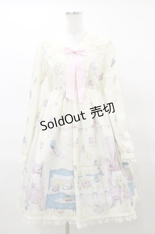 画像1: Angelic Pretty / Daydream Bedワンピース Free アイボリー H-25-03-19-066-AP-OP-NS-ZH (1)