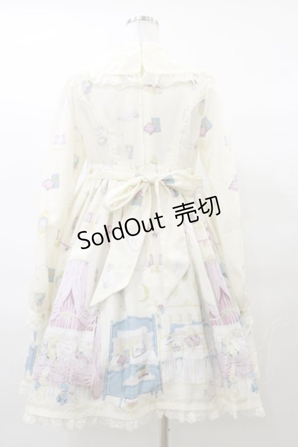 画像2: Angelic Pretty / Daydream Bedワンピース Free アイボリー H-25-03-19-066-AP-OP-NS-ZH (2)
