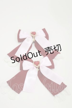 画像: Amavel / Magical IDOL Dream Wリボンクリップ  レッド/ピンク H-25-03-19-013-CA-AC-NS-ZH