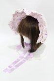 画像1: metamorphose / fairy taleハーフボンネット  ラベンダー H-25-03-19-1001-ME-AC-NS-ZH (1)
