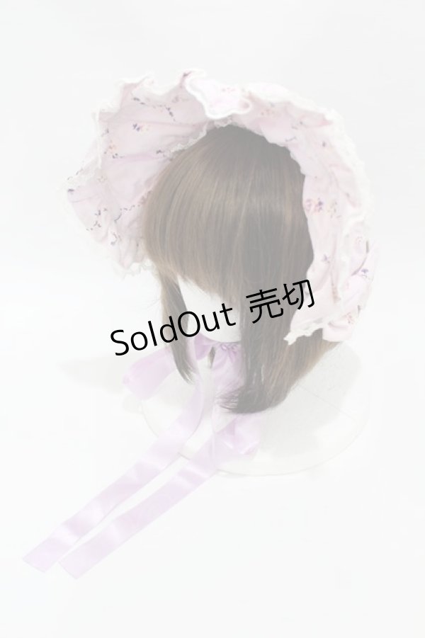 画像1: metamorphose / fairy taleハーフボンネット  ラベンダー H-25-03-19-1001-ME-AC-NS-ZH (1)
