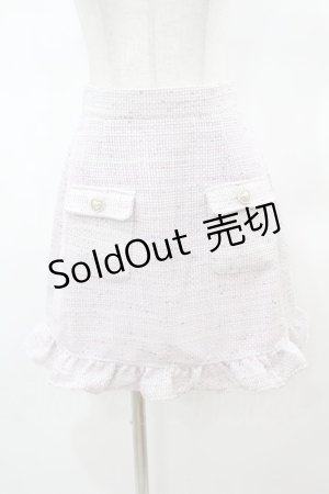 画像: Ank Rouge / ツイードスカート M ピンク H-25-03-19-1037-CA-SK-NS-ZH
