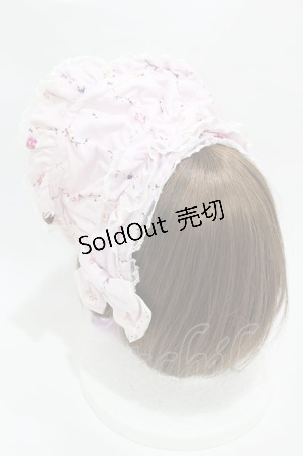 画像2: metamorphose / fairy taleハーフボンネット  ラベンダー H-25-03-19-1001-ME-AC-NS-ZH (2)