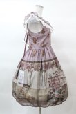 画像3: ALICE and the PIRATES / Le petit fleuriste〜永遠の花束とあなたを待つ時間〜柄ジャンパースカートI Free モーヴ H-25-03-19-1014-PA-OP-NS-ZH (3)