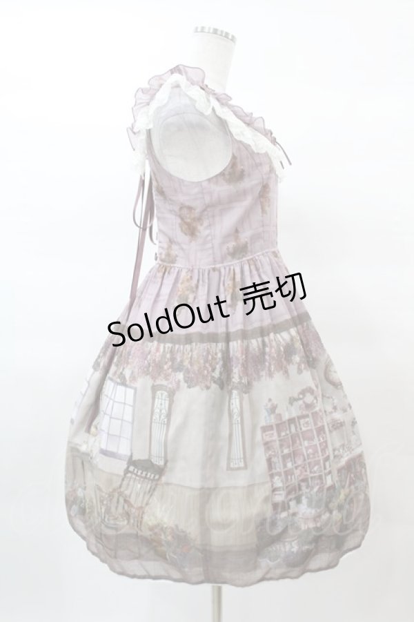 画像3: ALICE and the PIRATES / Le petit fleuriste〜永遠の花束とあなたを待つ時間〜柄ジャンパースカートI Free モーヴ H-25-03-19-1014-PA-OP-NS-ZH (3)
