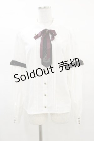 画像: Amavel / Classic School シャツブラウス Free オフ H-25-03-19-030-CA-BL-NS-ZH
