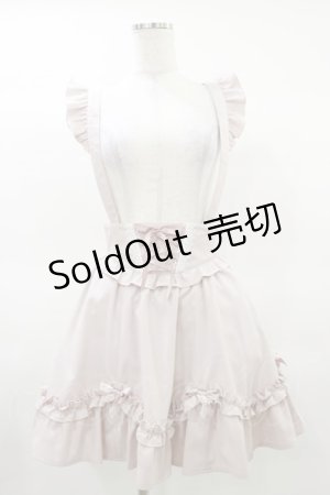 画像: Secret Honey / 裾フリルリボンレースアップスカート Free ピンク H-25-03-19-041-CA-SK-NS-ZH