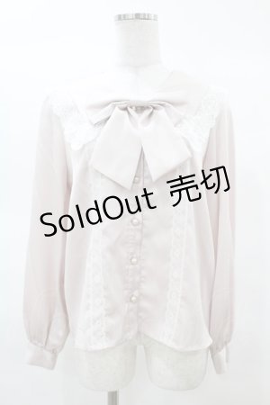 画像: Ank Rouge / Bigリボンセーラーブラウス M ピンク H-25-03-20-1046-CA-BL-NS-ZH