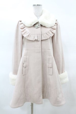 画像: Ank Rouge / ラウンドヨークドーリーコート M ピンク H-25-03-20-1061-CA-CO-NS-ZT-C019