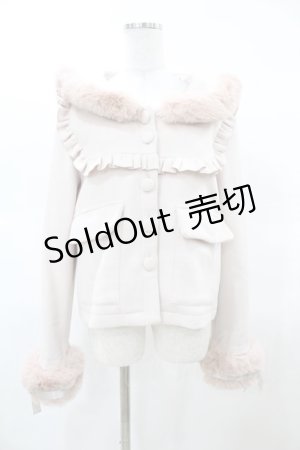 画像: MA*RS / レースアップセーラー襟ショートコート Free ピンク H-25-03-20-1062-EL-CO-NS-ZH