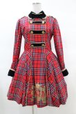 画像1: Angelic Pretty / Coat of Armsタータンワンピース Free レッド H-25-03-20-1010-AP-OP-NS-ZH (1)