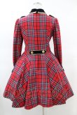 画像2: Angelic Pretty / Coat of Armsタータンワンピース Free レッド H-25-03-20-1010-AP-OP-NS-ZH (2)