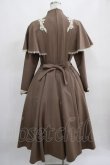 画像3: Innocent World / 聖なる薔薇のケープワンピース L モカ×生成/Mocha×Beige H-25-03-20-005-IW-OP-NS-ZH (3)