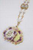 画像1: Enchantlic Enchantilly / すみれの秘密 ネックレス  クリア H-25-03-20-062-LO-AC-NS-ZH (1)