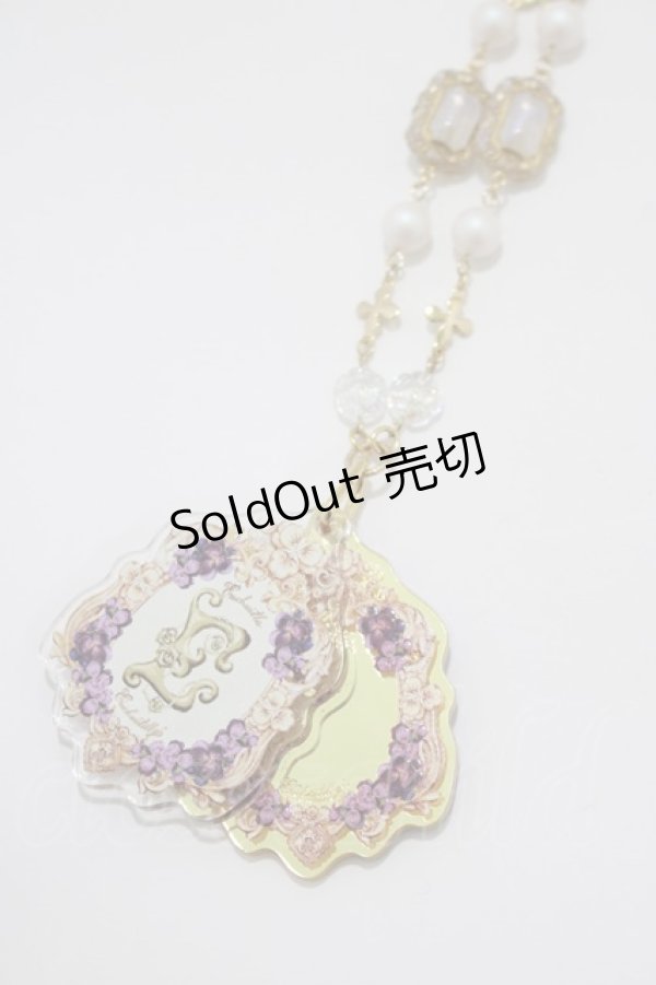 画像1: Enchantlic Enchantilly / すみれの秘密 ネックレス  クリア H-25-03-20-062-LO-AC-NS-ZH (1)