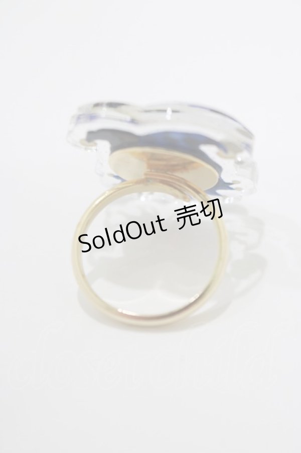 画像2: Enchantlic Enchantilly / Dolled up Ring（Masquerade Cat） Free ブルー H-25-03-20-066-LO-AC-NS-ZH (2)
