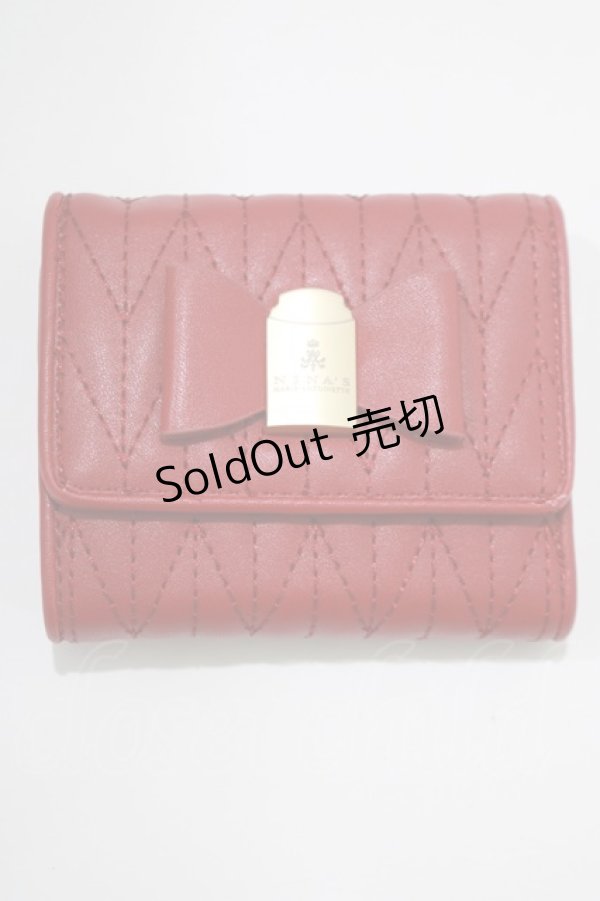 画像1: m petit by misako / NINA'Sコラボ財布  レッド H-25-03-20-080-LO-ZA-NS-ZH (1)