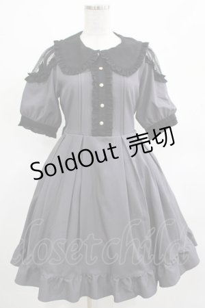 画像: Amavel / Blooming Frill ワンピース Free グレー H-25-03-20-012-CA-OP-NS-ZH
