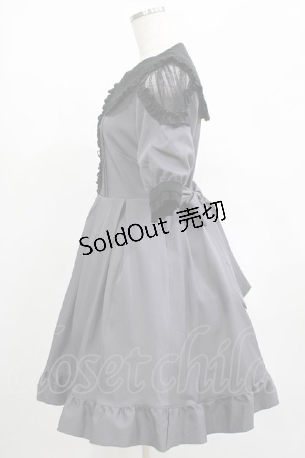 画像2: Amavel / Blooming Frill ワンピース Free グレー H-25-03-20-012-CA-OP-NS-ZH (2)