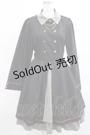 画像: Amavel / Reverie Knightレイヤードワンピース Free ブラック H-25-03-20-014-CA-OP-NS-ZH