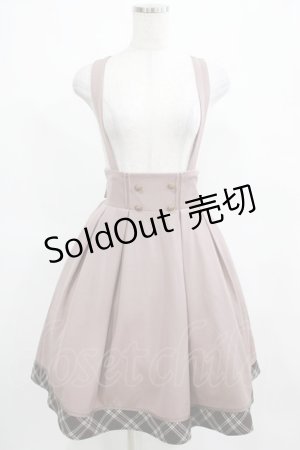 画像: Amavel / Bear Check リボンスカート Free ピンク H-25-03-20-018-CA-SK-NS-ZH