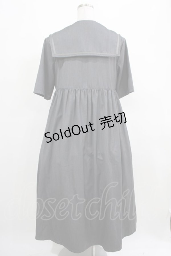 画像3: Candy Stripper / HAZE DAZE SAILOR ONE-PIECE S グレー H-25-03-21-003-PU-OP-KB-ZH (3)