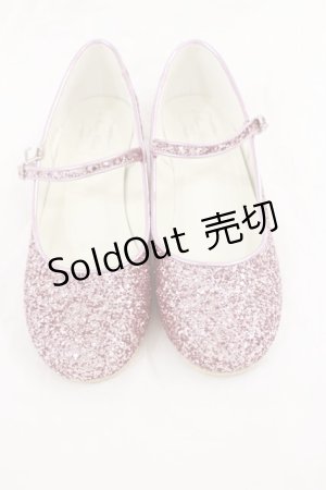 画像: RoseMarie seoir / glitter shoes L ピンク H-25-03-21-1042-LO-SH-NS-ZH