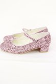 画像2: RoseMarie seoir / glitter shoes L ピンク H-25-03-21-1042-LO-SH-NS-ZH (2)
