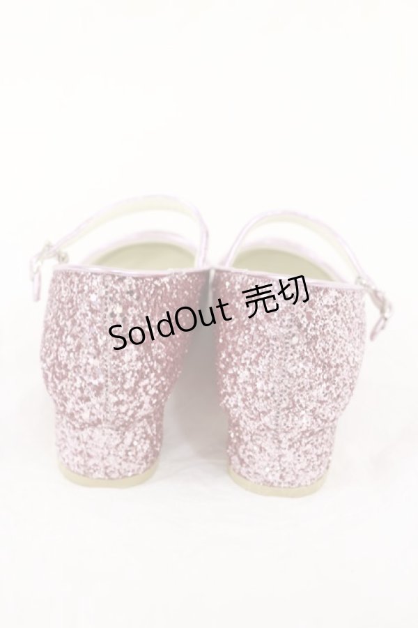 画像3: RoseMarie seoir / glitter shoes L ピンク H-25-03-21-1042-LO-SH-NS-ZH (3)