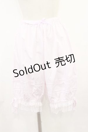画像: Angelic Pretty / ピンタックドロワーズ Free ピンク H-25-03-21-1016-AP-PA-NS-ZH