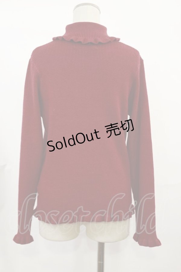 画像2: m petit by misako / サンリオキャラクターズコラボ ハローキティ ニットプルオーバー L レッド H-25-03-21-1019-LO-TO-NS-ZH (2)