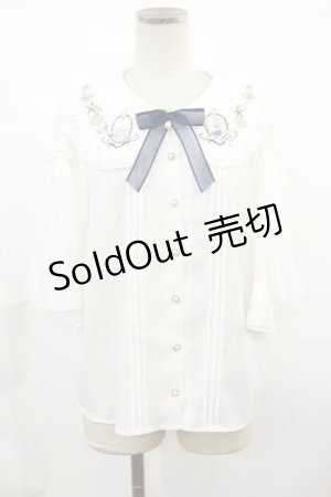 画像: Amavel / Princesse Sireneブラウス Free オフ H-25-03-21-1022-CA-BL-NS-ZH