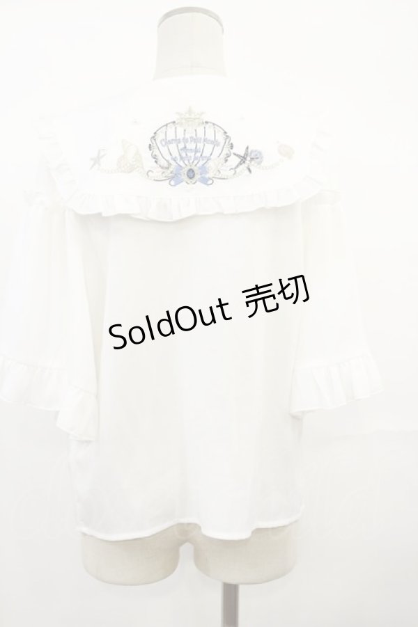 画像2: Amavel / Princesse Sireneブラウス Free オフ H-25-03-21-1022-CA-BL-NS-ZH (2)