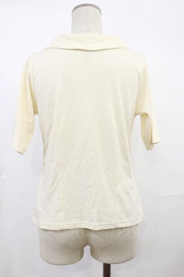 画像2: an another angelus / タイ付きカットトップス Free IVORY H-25-03-21-1032-CA-TO-NS-ZH (2)