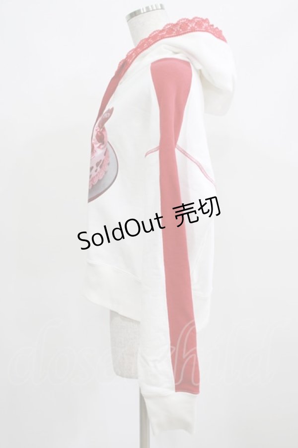 画像2: MILK / Lovely MILK   オフ×レッド H-25-03-21-063-ML-TO-KB-ZH (2)