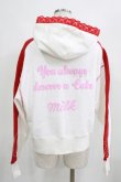 画像3: MILK / Lovely MILK   オフ×レッド H-25-03-21-063-ML-TO-KB-ZH (3)
