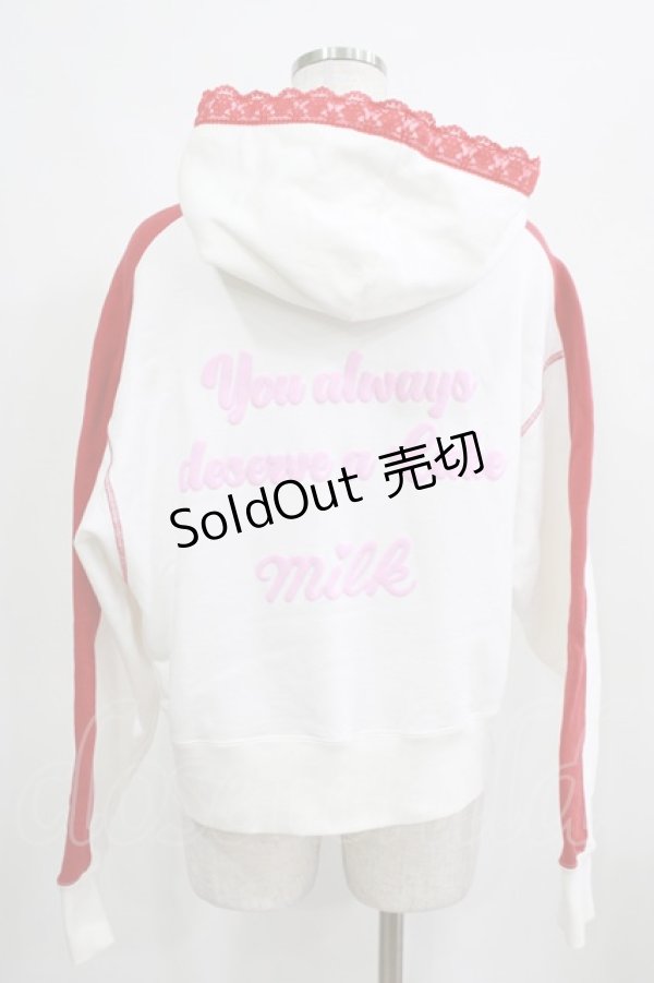 画像3: MILK / Lovely MILK   オフ×レッド H-25-03-21-063-ML-TO-KB-ZH (3)